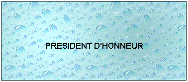 Zone de Texte:  
 
PRESIDENT D'HONNEUR
 
 
 
