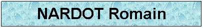 Zone de Texte: NARDOT Romain
 
