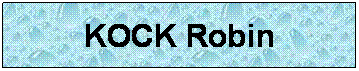 Zone de Texte: KOCK Robin
